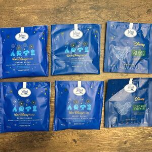 Walt Disney World  Resort Joffrey’s Resort Blend Coffee Regular Decaf Set of 6